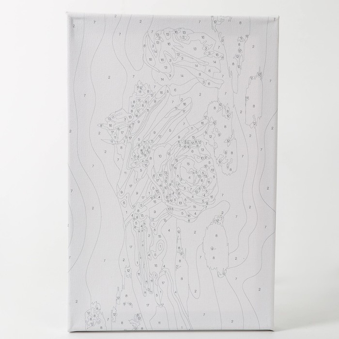 Картина по номерам с подрамником и поталью «Руки», 20 х 30 см Картина по номерам с подрамником и поталью «Руки», 20 х 30 см