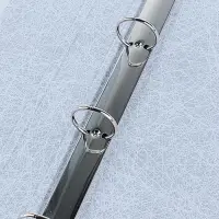 Папка на 4 кольцах А4, ErichKrause Work inside, 35 мм, 1750 мкм, ламинированная, твердая обложка, бордовая