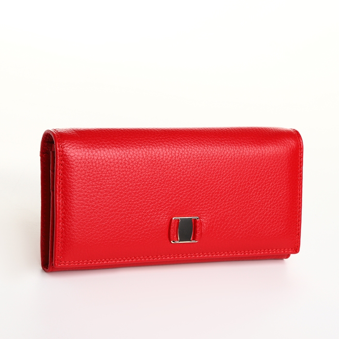 Кошелёк женский на магните, цвет красный Кошелёк женский на магните, цвет красный