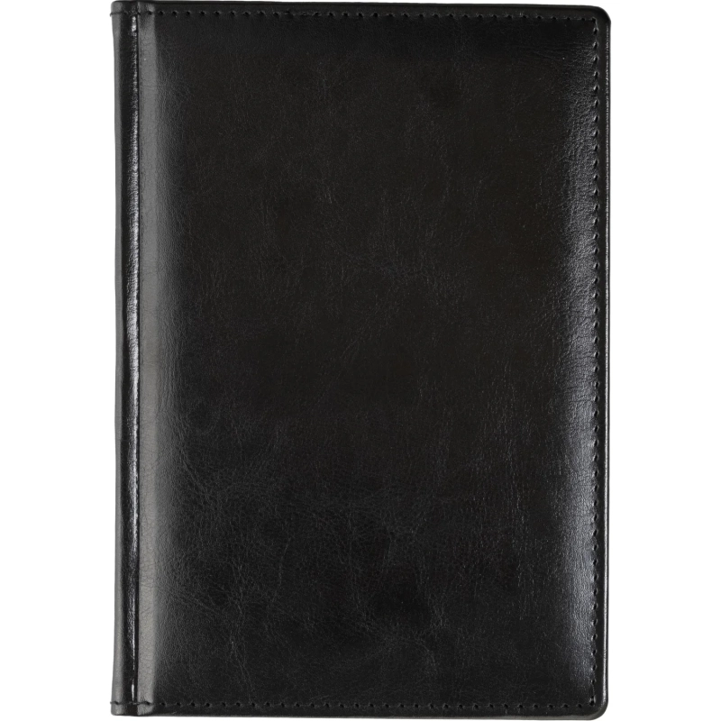 Ежедневник недатированный черный, А5,148x218, 352стр, Agenda