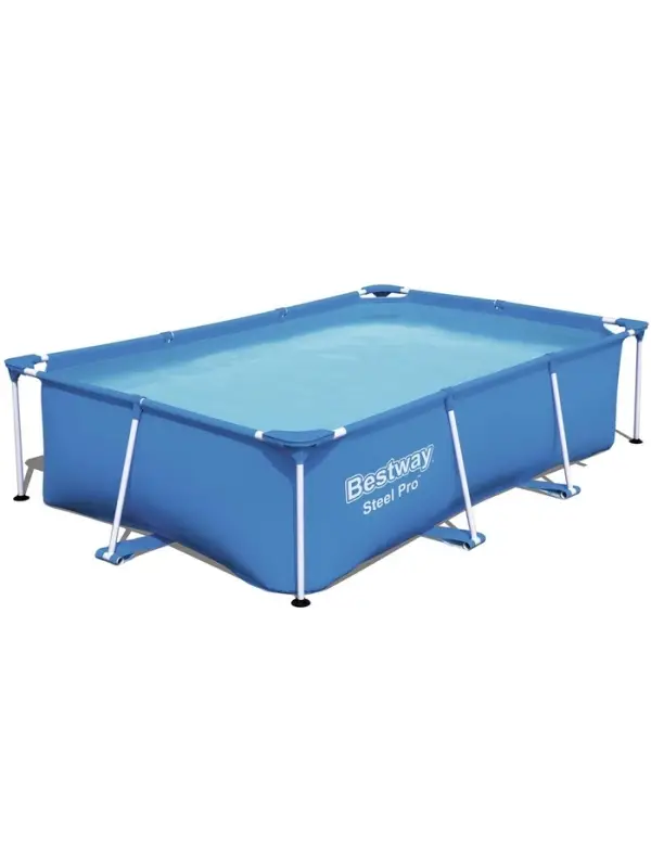 Бассейн каркасный Steel Pro, 259&times;170&times;61 см, прямоугольный, 56403 Bestway