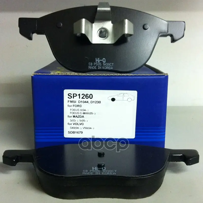 колодки тормозные пер. Sangsin brake арт. SP1260