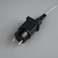 Гирлянда &laquo;Нить&raquo; 50 м роса, IP44, серебристая нить, 500 LED, свечение белое, 8 режимов, 31 В