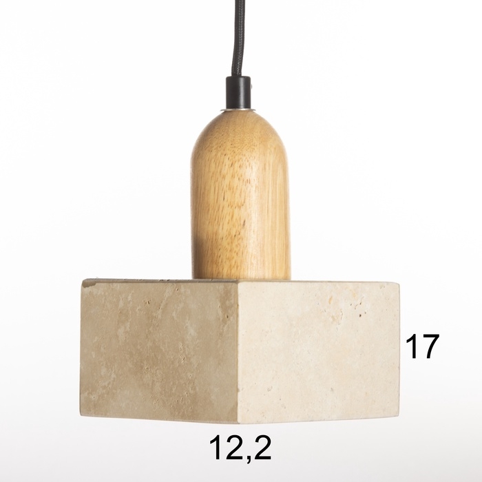 Светильник Светильник "Гувер" Е27 40Вт бежевый 12х12х19-169см