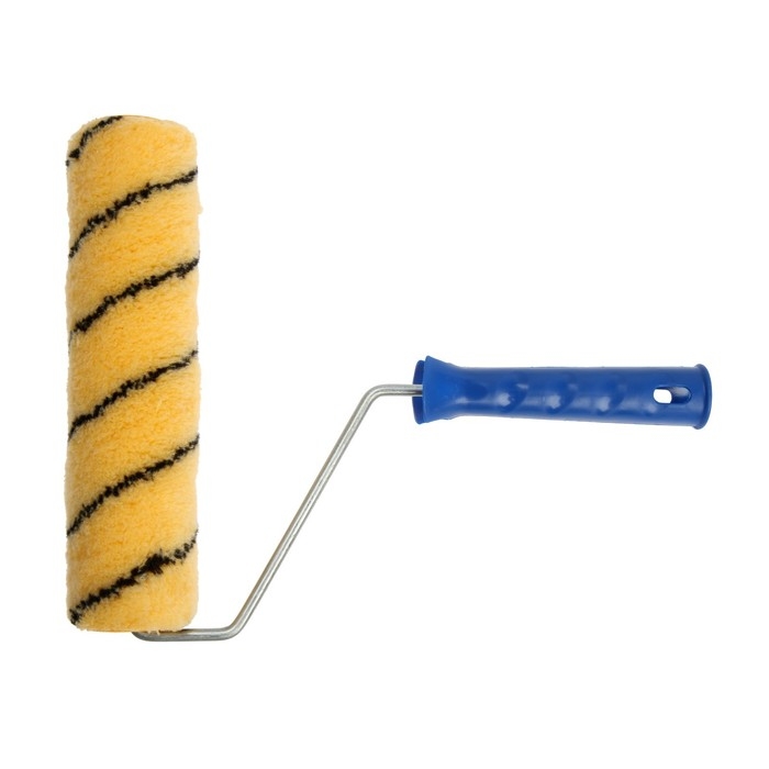 Валик ТУНДРА, полиакрил, 240 мм, рукоятка d=6 мм, D=42 мм, ворс 11 мм Валик ТУНДРА, полиакрил, 240 мм, рукоятка d=6 мм, D=42 мм, ворс 11 мм