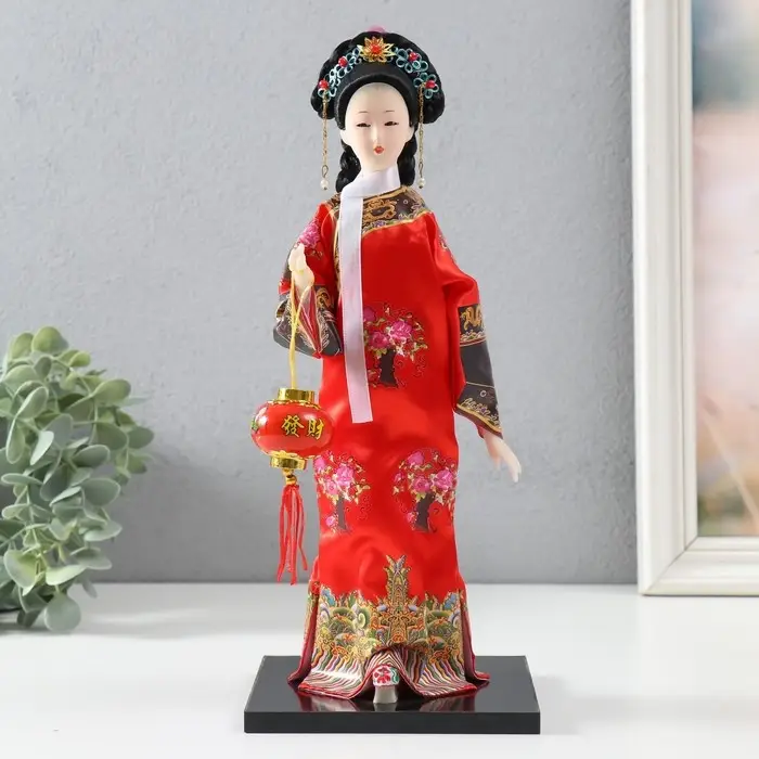 Кукла коллекционная &laquo;Китаянка в национальном платье&raquo;, 28&times;12.5&times;12.5 см, МИКС