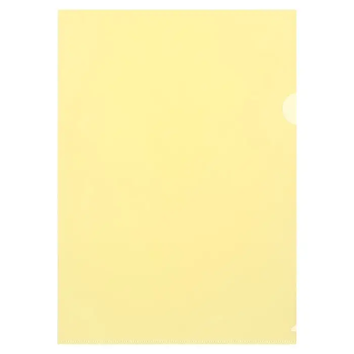 Набор папок-уголков А4, 180 мкм, Calligrata Pastel, полупрозрачные, 3 штуки, микс