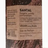 Парфюмерная вода женская Vegan Love Studio Santal, 50 мл (по мотивам Santal 33 (Le Labo)