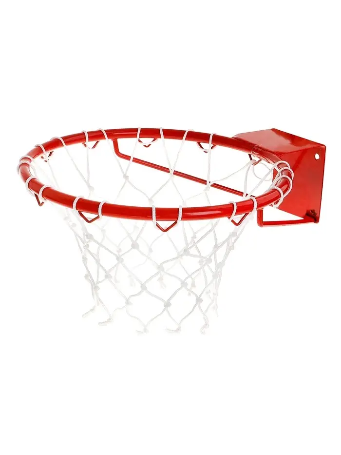 Корзина баскетбольная №7, d=450 мм, усиленная труба 20 мм, с сеткой