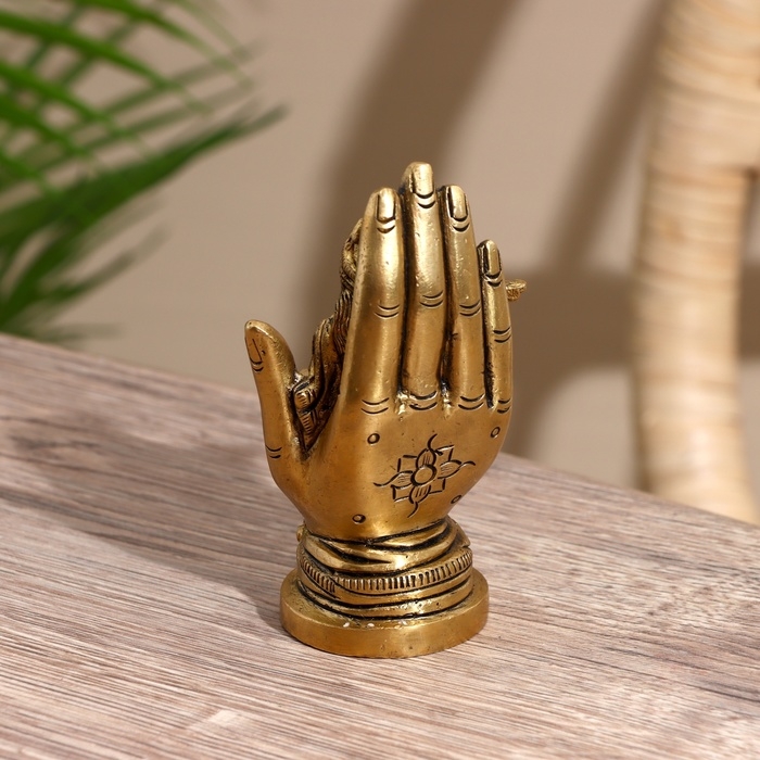 Сувенир Сувенир "Радха и Кришна" латунь 10 см