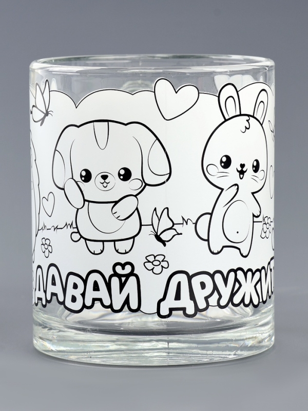 Набор для творчества Роспись кружки «Милые зверюшки» Набор для творчества Роспись кружки «Милые зверюшки»