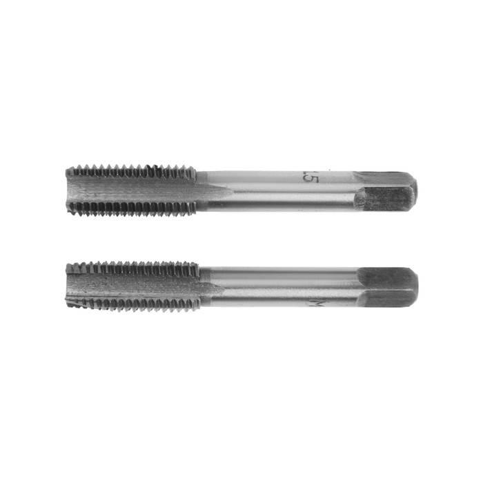 Метчики метрические ручные ТУНДРА, М12 х 1.5 мм, комплект из 2 шт. Метчики метрические ручные ТУНДРА, М12 х 1.5 мм, комплект из 2 шт.