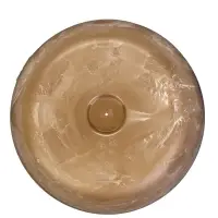 Кашпо со вставкой 3,7 л d22 см h20 см МИКРИТ бежевый слайн