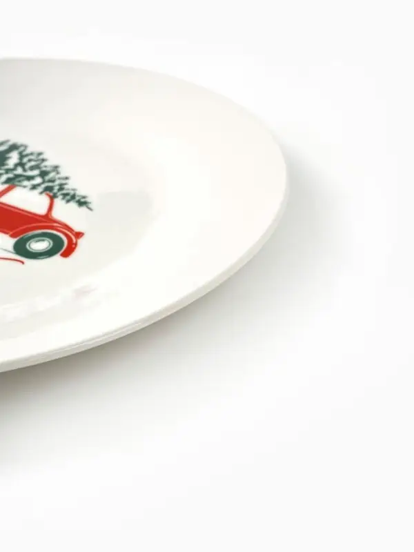 Тарелка новогодняя плоская &laquo;Чудесное время&raquo;, d=20 см