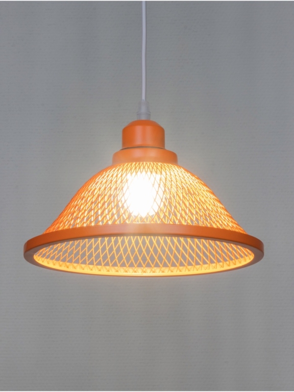 Светильник Robert 1х40Вт Е27 пр-1м неон оранжевый 24х24х14см Светильник Robert 1х40Вт Е27 пр-1м неон оранжевый 24х24х14см