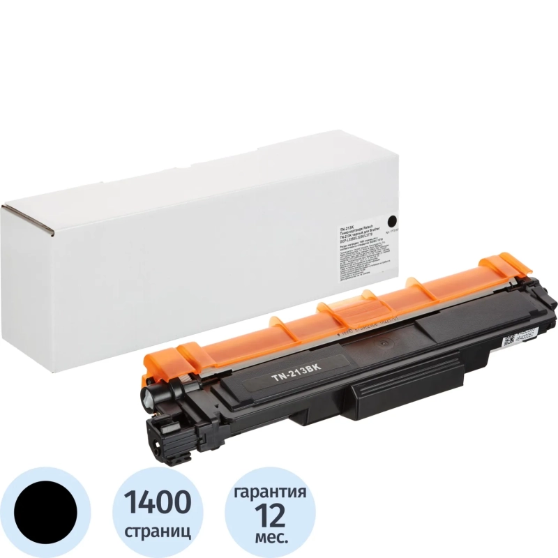 Тонер-картридж Retech TN-213K чер. для Brother DCP-L3550/L3230/L3770