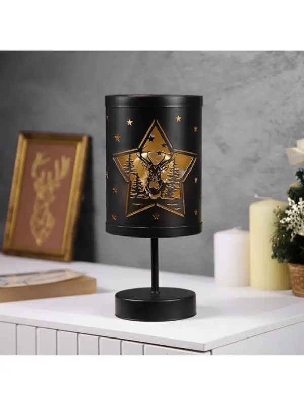 Светодиодная фигура &laquo;Лесная сказка&raquo;, 12.3&times;27.5 см, 1LED. от батареек АААх3, свечение тёплое белое