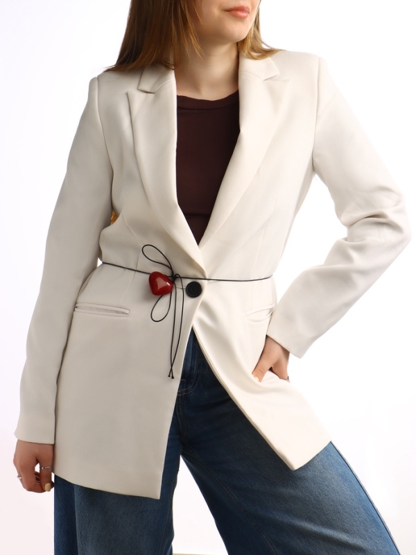 Портупея с кулоном «Сердечко», трансформер, бордовая, 150 см