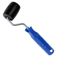 Валик прижимной ТУНДРА, &laquo;бочка&raquo;, пластик, 45 мм