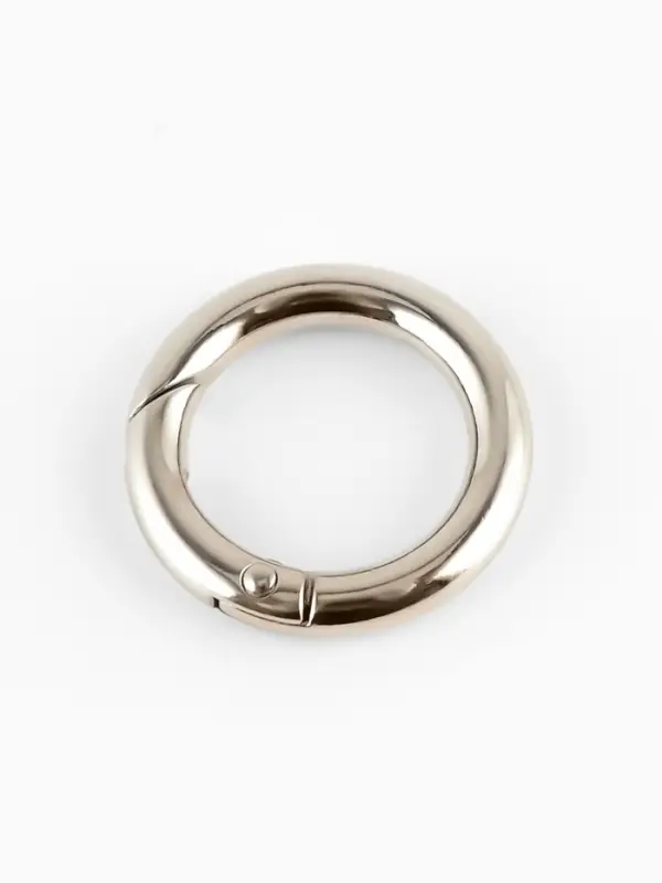 Кольца-карабины 7гр d20/28мм 4мм (наб 2шт цена за наб) серебряный TR Кольца-карабины 7гр d20/28мм 4мм (наб 2шт цена за наб) серебряный TR