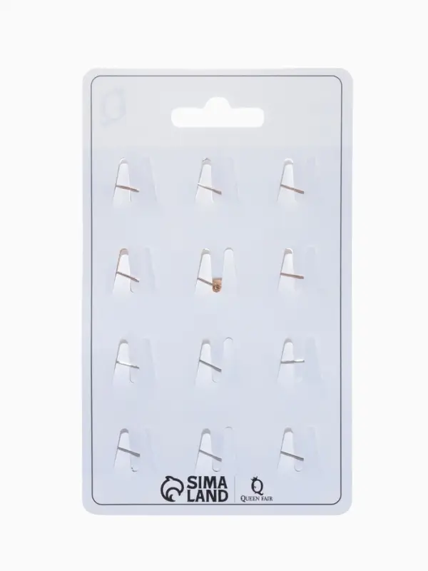 Брошь &laquo;Клевер&raquo;, кошачий глаз, МИКС