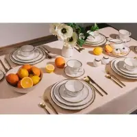 Салатник Magistro Alpine Frost, 600 мл, 18.8&times;5.1 см, фарфор, белый