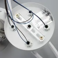 Светильник потолочный BayerLux &laquo;Снежа&raquo;, люстра 4хЕ27, 40 Вт, белый, 81&times;33&times;21 см