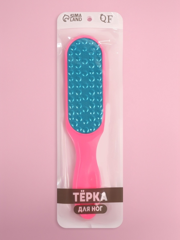 Пилка для ног, лазерная, двусторонняя, 25,5 см, цвет МИКС