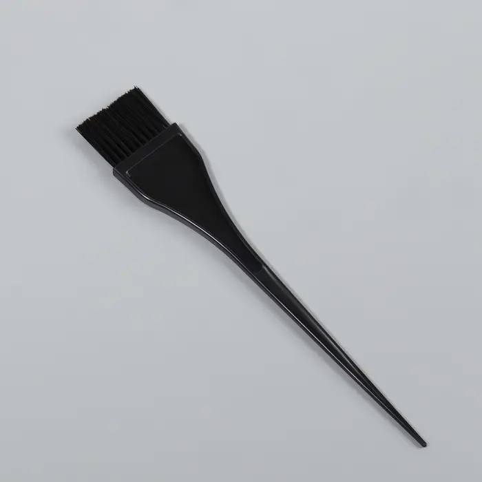 Кисть для окрашивания волос, 20.5×3.5 см, чёрная