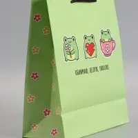 Пакет подарочный ламинированный "Обнимаю, целую, люблю" 26 х 12 х 32 см