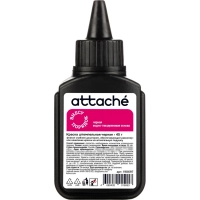 Краска штемпельная Attache черная 45 гр на водной основе