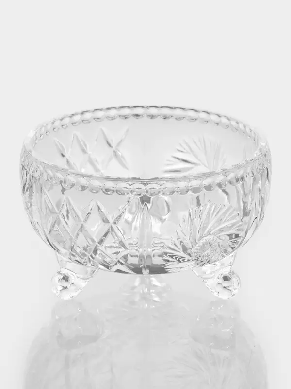 Сахарница с крышкой Сахарница с крышкой "Наполли" 8,7х8,7х10,5 см, прозрачная