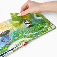 Тактильная книжка "Дружный зоопарк", Синий трактор Тактильная книжка "Дружный зоопарк", Синий трактор