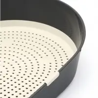 Лоток для кошек &laquo;Космо&raquo;, 51.9&times;37.8&times;21.3 см, с сеткой и бортом, серый