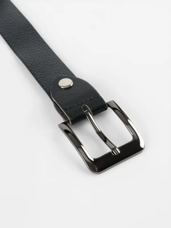 Пряжка для ремня, 5.5&times;5.2 см, 40 мм, цвет чёрный никель