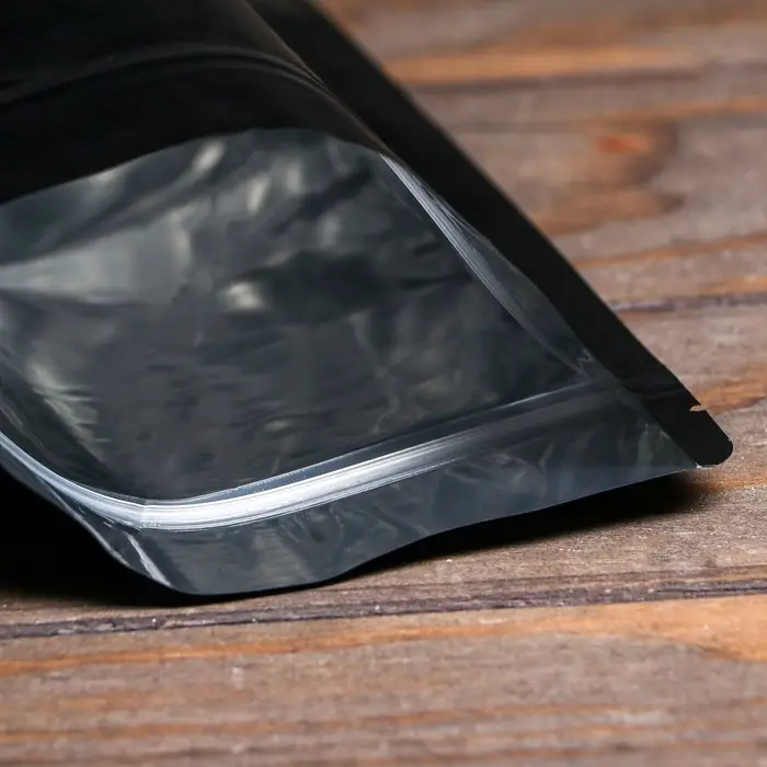 Пакет дой-пак, матовый, чёрный, 16×24×4 см Пакет дой-пак, матовый, чёрный, 16×24×4 см