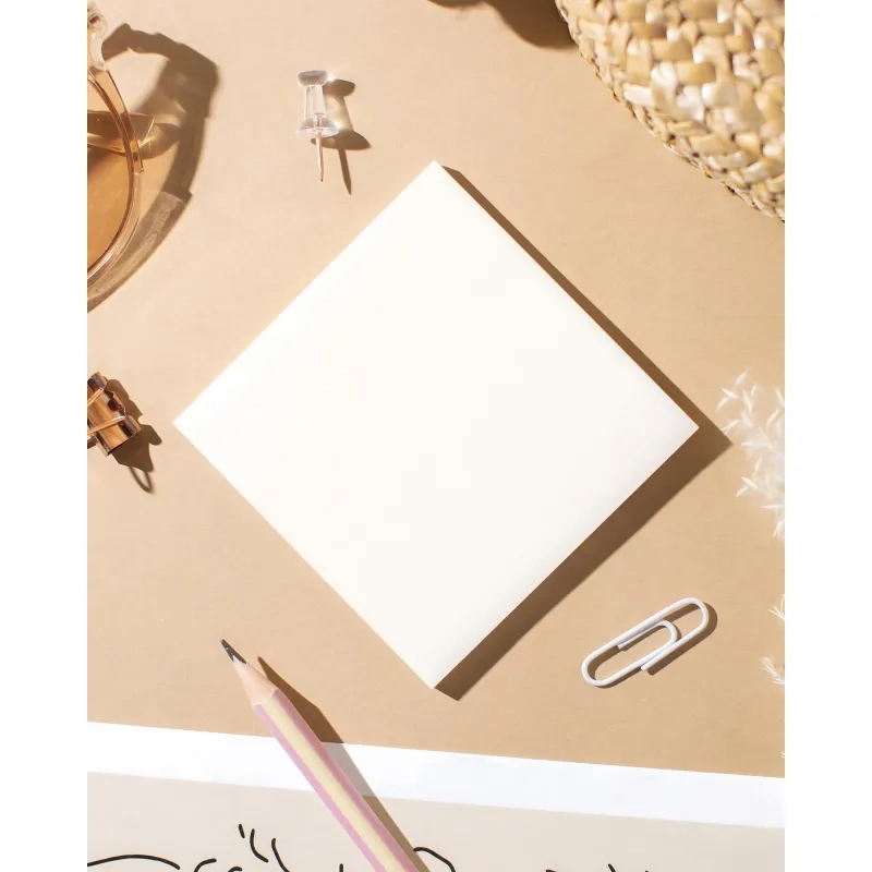 Стикеры ATTACHE с клеев.краем 76х76 желтый 50л