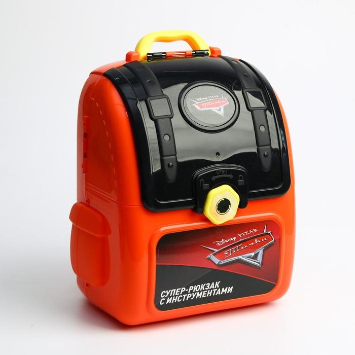 Набор строителя с инструментами игровой Super car, рюкзак с инструментами, Тачки