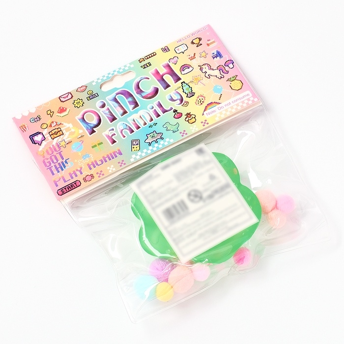 Сквиш антистресс - игрушка «Кошачья лапка», светится в темноте