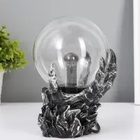 Плазменный шар - светильник RISALUX &laquo;Рука из подземелья&raquo;, полистоун, 20&times;17&times;11 см