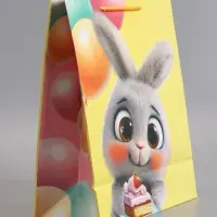 Пакет подарочный "С Днем Рождения!" ламинированный 26 х 12 х 32 см