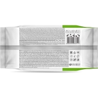 Салфетки влажные AURA FAMILY с антибактериальным эффектом с крышкой 180шт