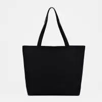 Сумка - шоппер &laquo;Париж&raquo;, на молнии, с подкладкой, 42&times;9&times;32 см, чёрная