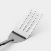Вилки столовые Доляна &laquo;Оптима&raquo;, длина 19 см, набор 12 шт., нержавеющая сталь, серебристые