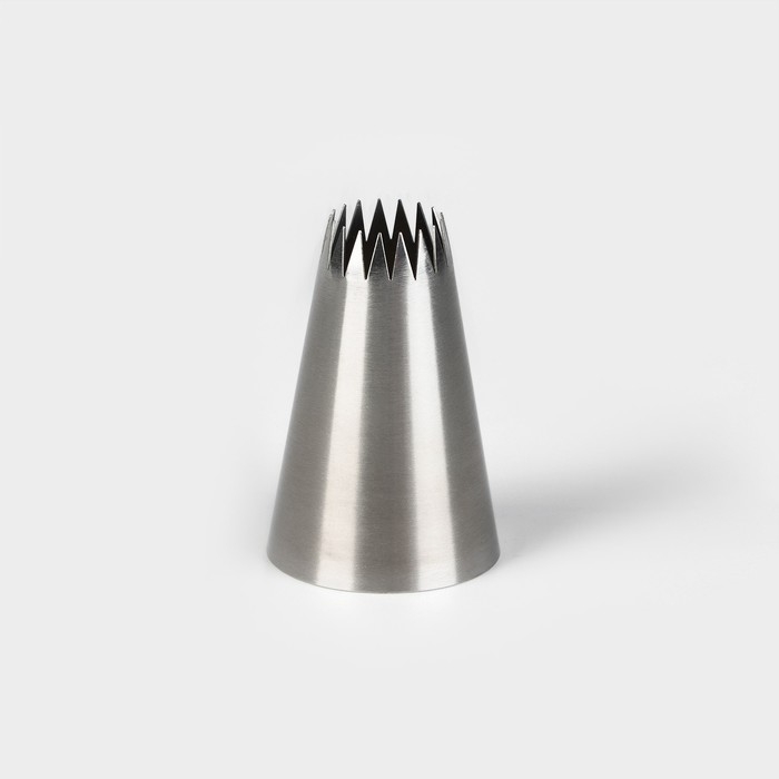 Насадка кондитерская KONFINETTA «Французская звезда», d=3,4 см, выход d=1,5 см, нержавеющая сталь Насадка кондитерская KONFINETTA «Французская звезда», d=3,4 см, выход d=1,5 см, нержавеющая сталь
