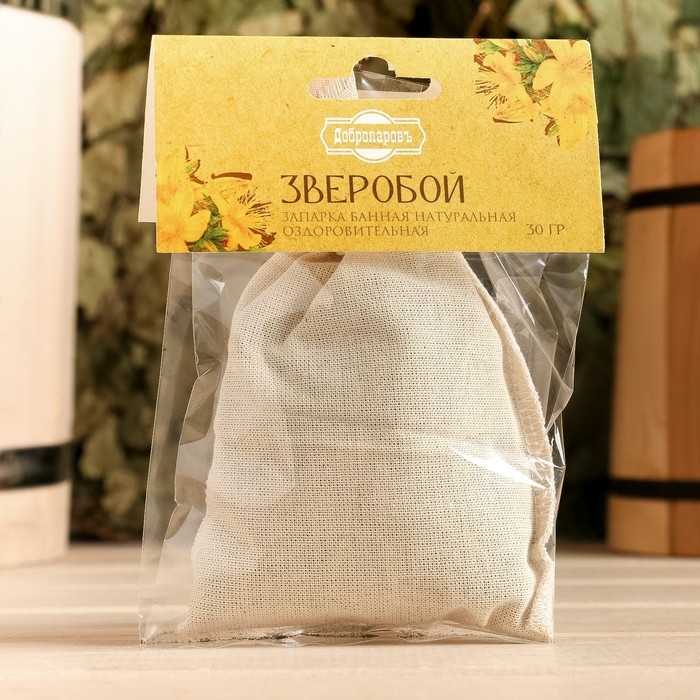 Запарка для бани натуральная Запарка для бани натуральная "Зверобой" 30 гр