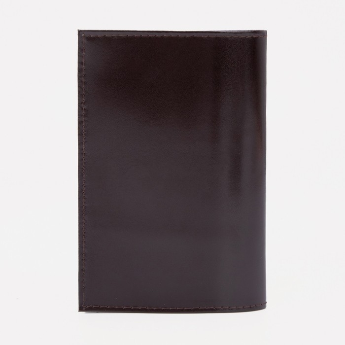 Обложка для военного билета, цвет коричневый Обложка для военного билета, цвет коричневый