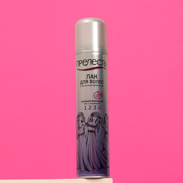 Лак для волос Прелесть «Сильная фиксация», 200 мл Лак для волос Прелесть «Сильная фиксация», 200 мл