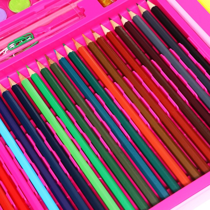 Набор для рисования в розовой коробке Набор для рисования в розовой коробке