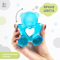 Прорезыватель охлаждающий с водой «Мишка», цвет МИКС, Крошка Я
